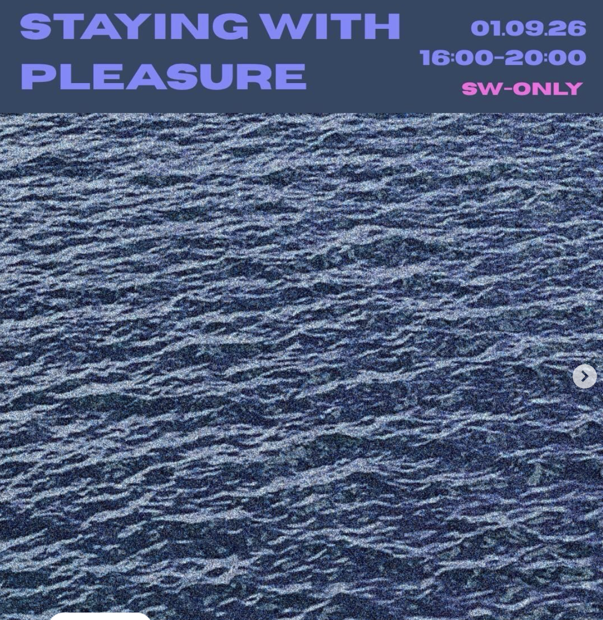 Staying With Pleasure