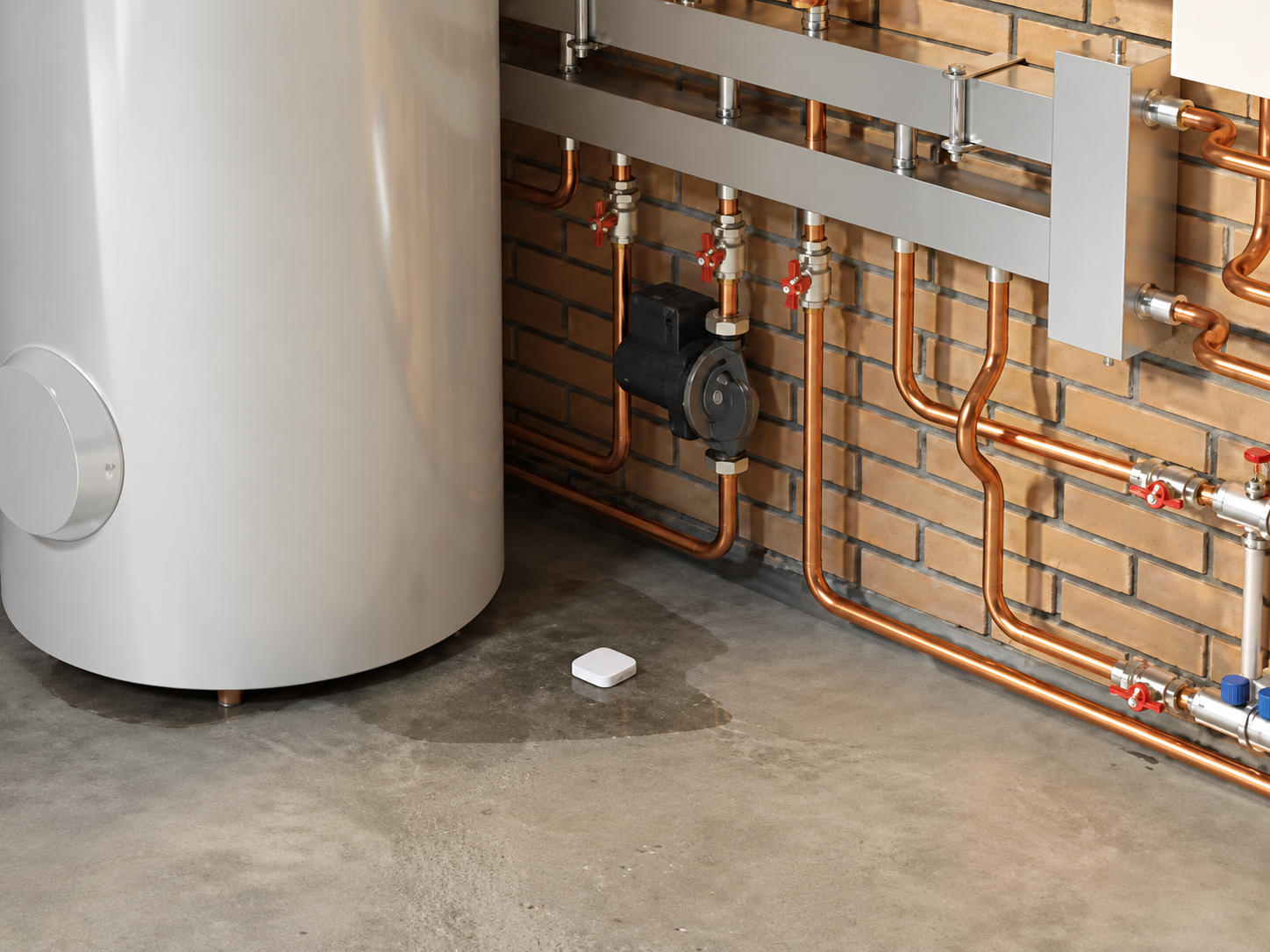 Détecteur de fuite Ajax LeaksProtect et vanne WaterStop – HOMESAFE Luxembourg