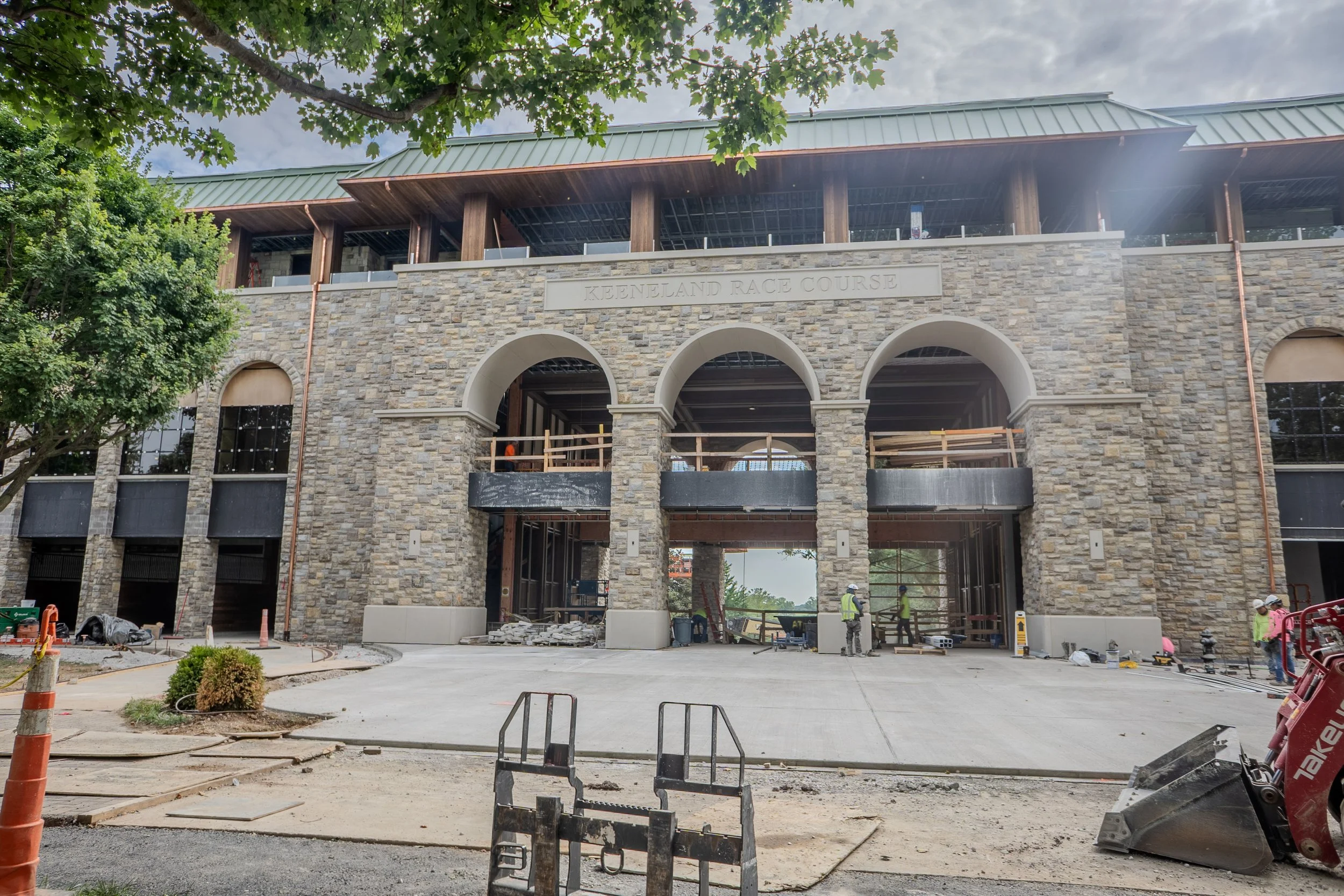 HD Construction Provides August Update on Keeneland Paddock Building and Operations Center