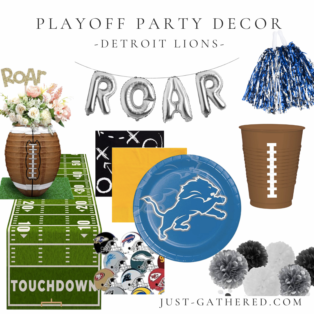 Detroit Lions Football Party