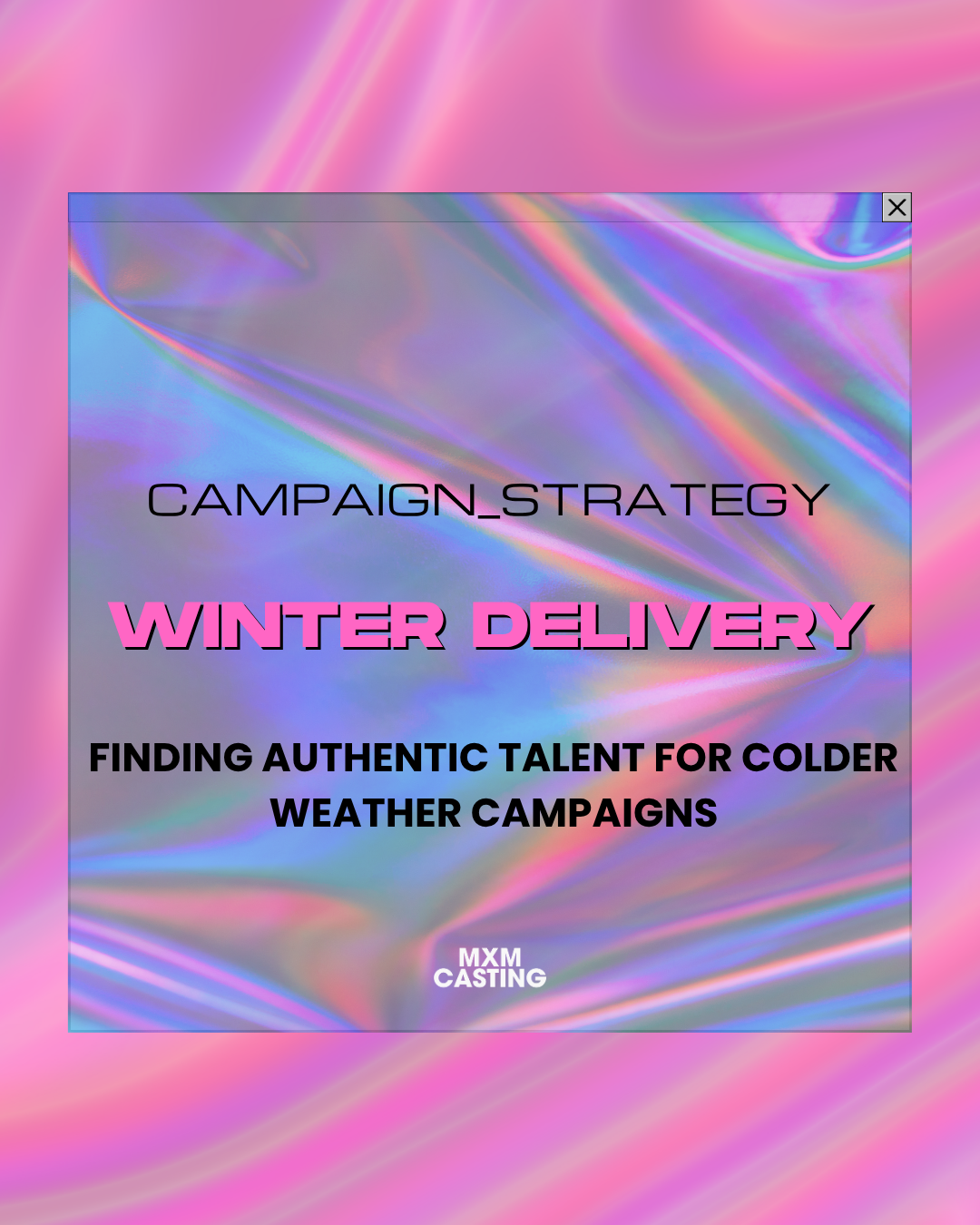 Casting for Delivery Service Commercials: Making Winter Campaigns Feel Real