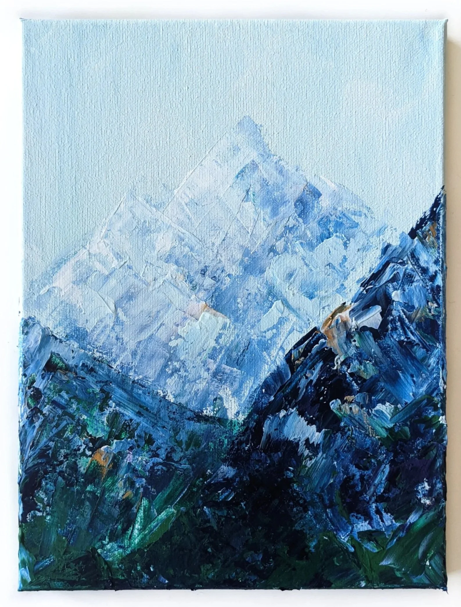 alpine no. 3, 2022 (SOLD)
Acrylic on canvas, 8x10
