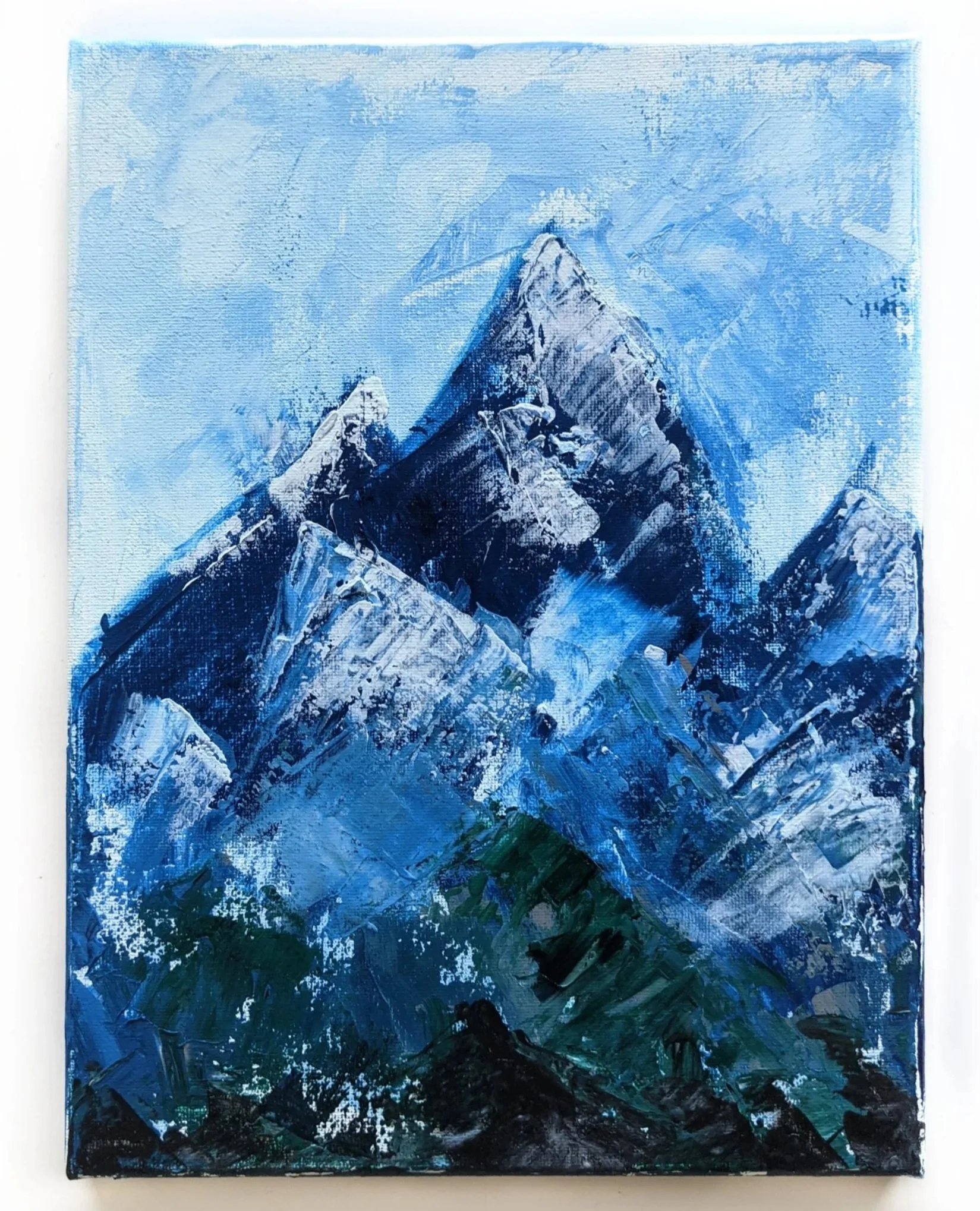 alpine no. 2, 2022 (SOLD)
Acrylic on canvas, 8x10