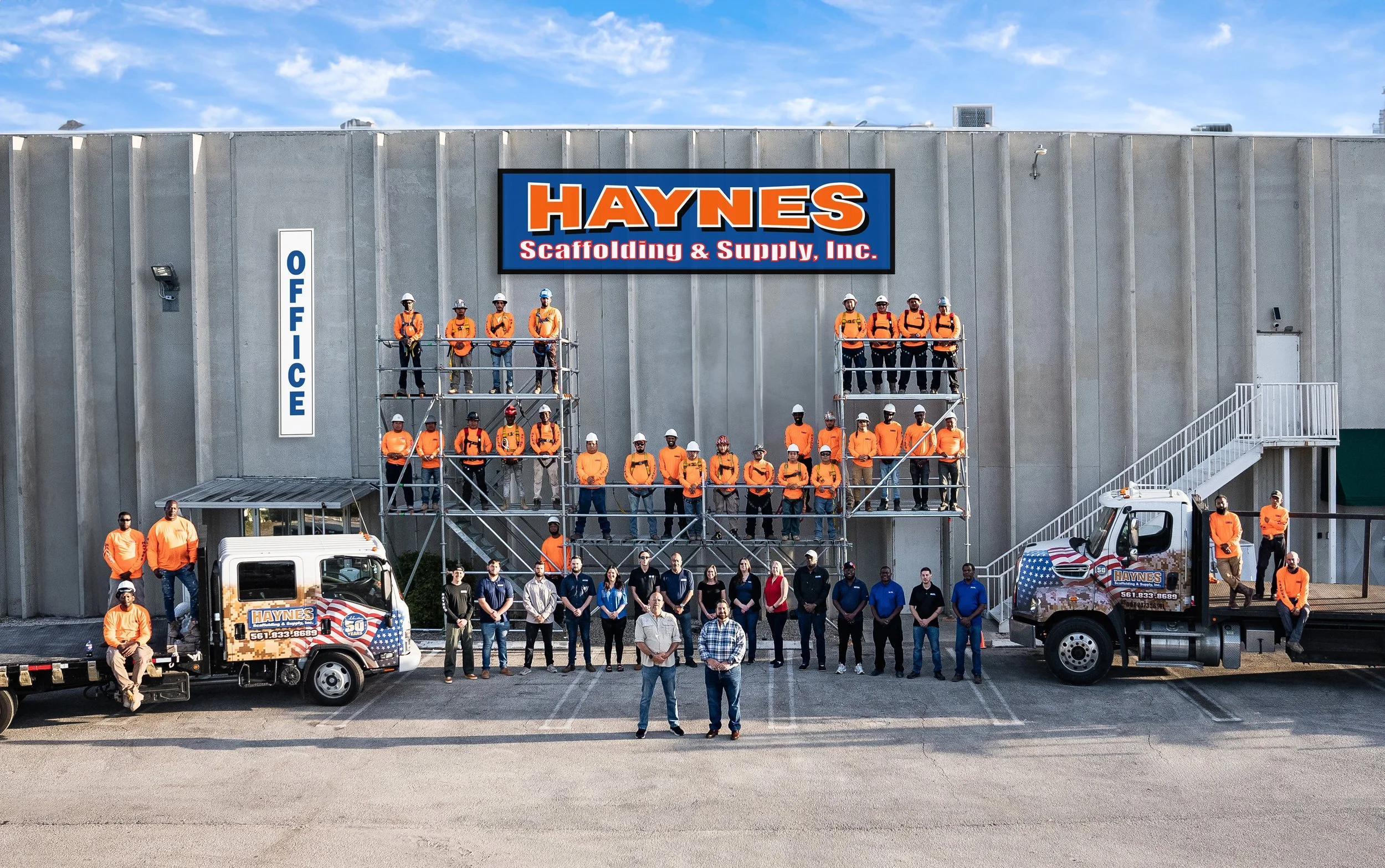 Scaffolding company located in West palm beach