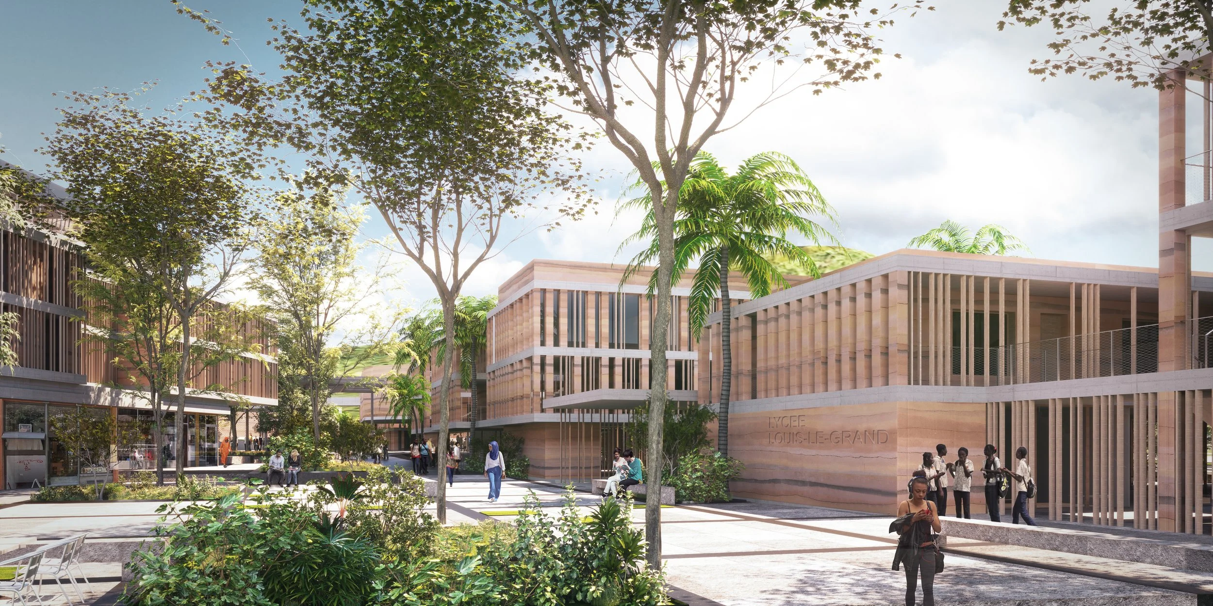 Complexe éducatif , Tamarin, Ile Maurice