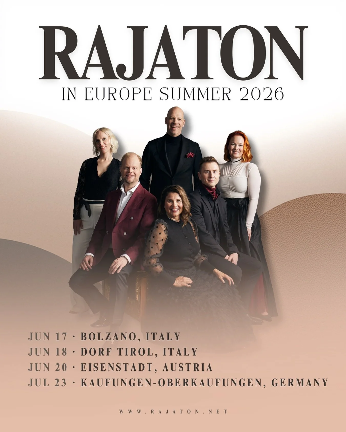 Attention! 📯 We are singing some a cappella concerts in Europe this summer. Lovely to come back to sing in these countries. 🇮🇹🇦🇹🇩🇪 Hope to see you there🙏🏻💚

* Jun 17 &ndash; Bolzano, Italy @klang.feste.musicali 
* Jun 18 &ndash; Dorf Tirol,