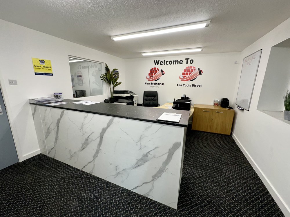 Students and facilities at New Beginnings Tiling Academy