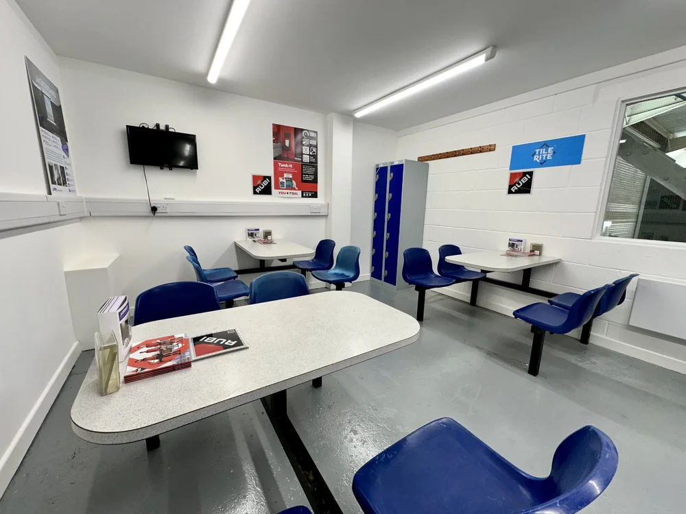 Students and facilities at New Beginnings Tiling Academy