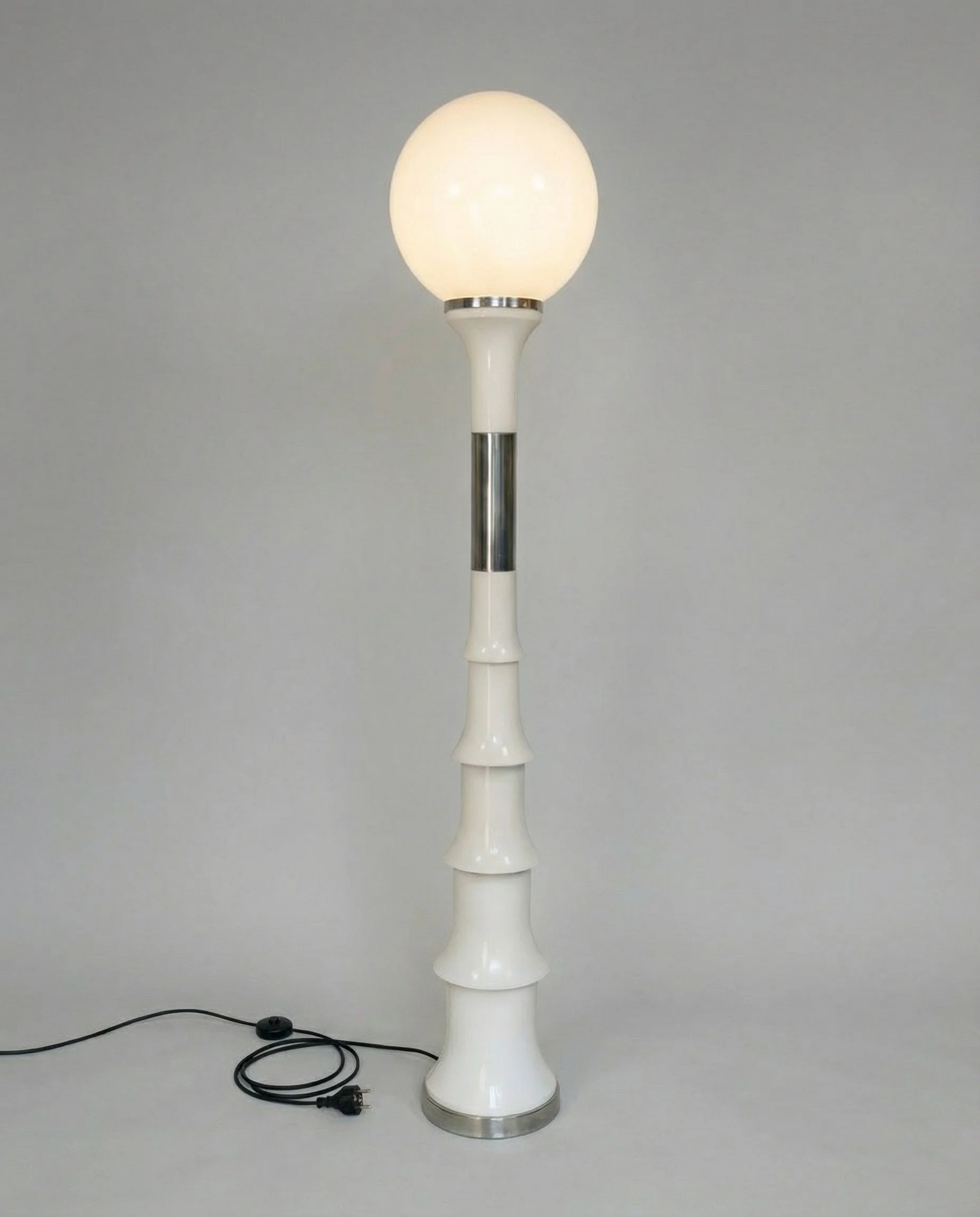 Lampada da Terra "Bamboo" – Design Emilio Tronconi per Vistosi (Anni '70)