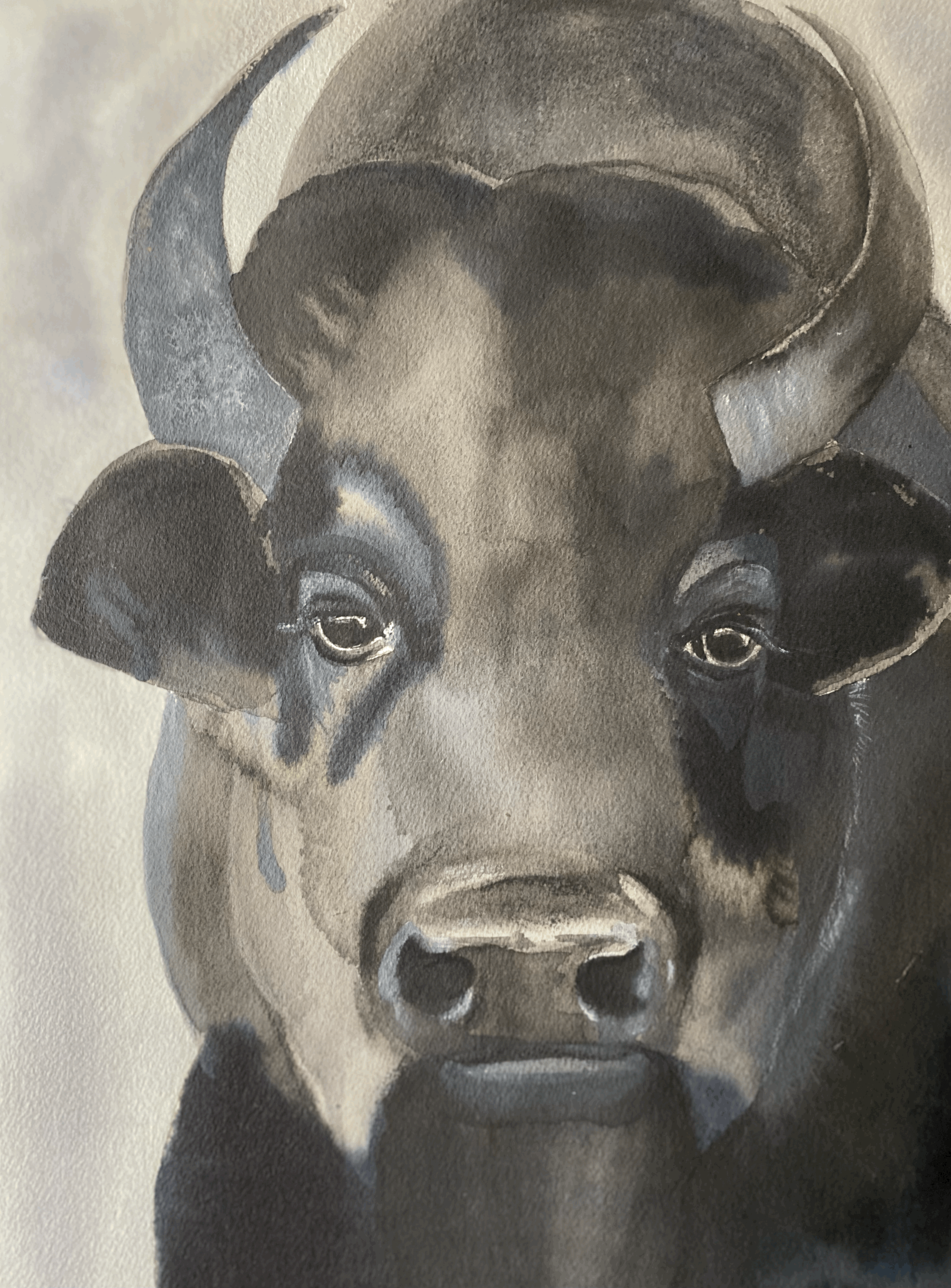 Original Watercolor- Roger