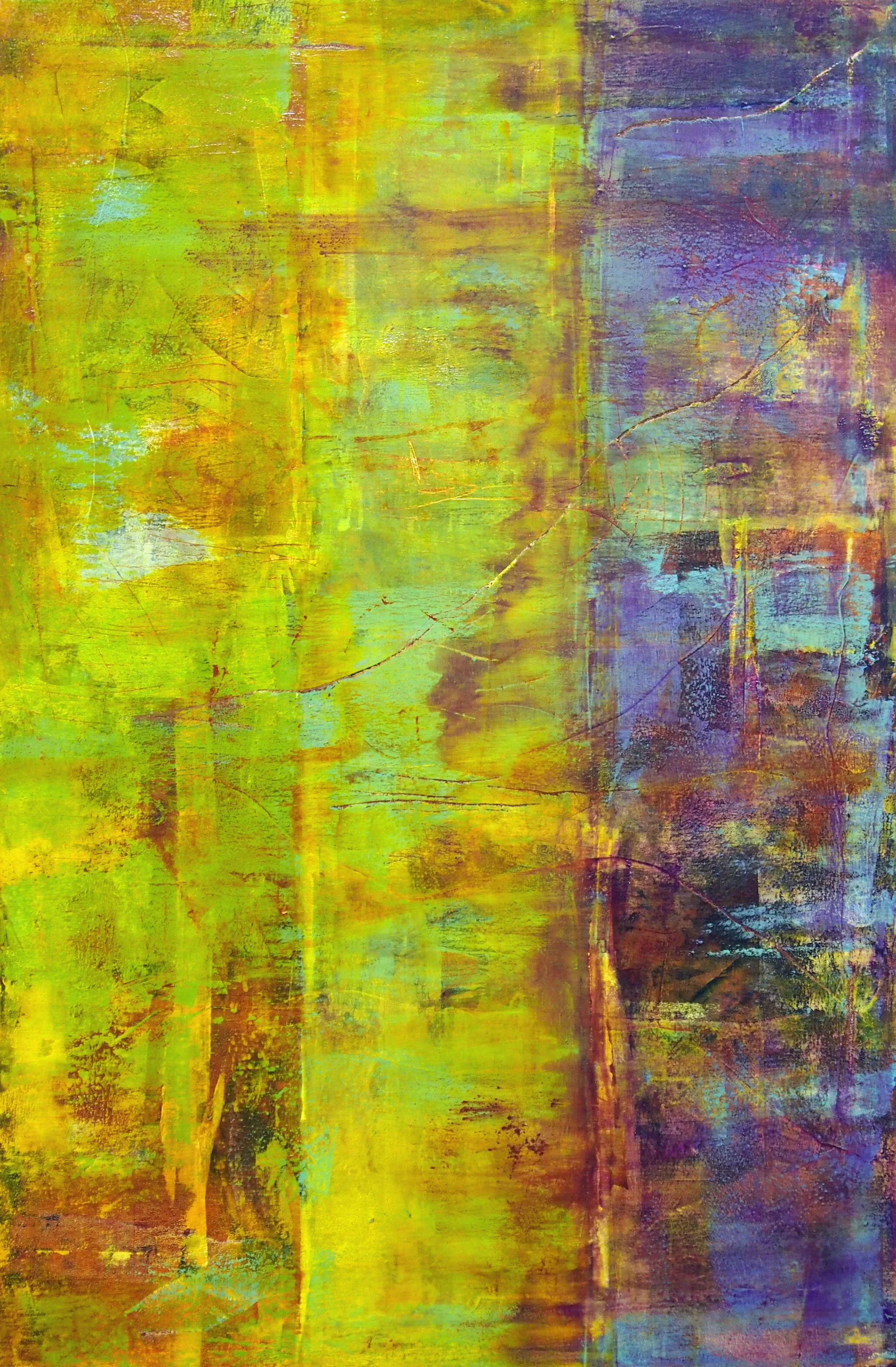 Homage to Mary Oliver:
Acrylic on Canvas