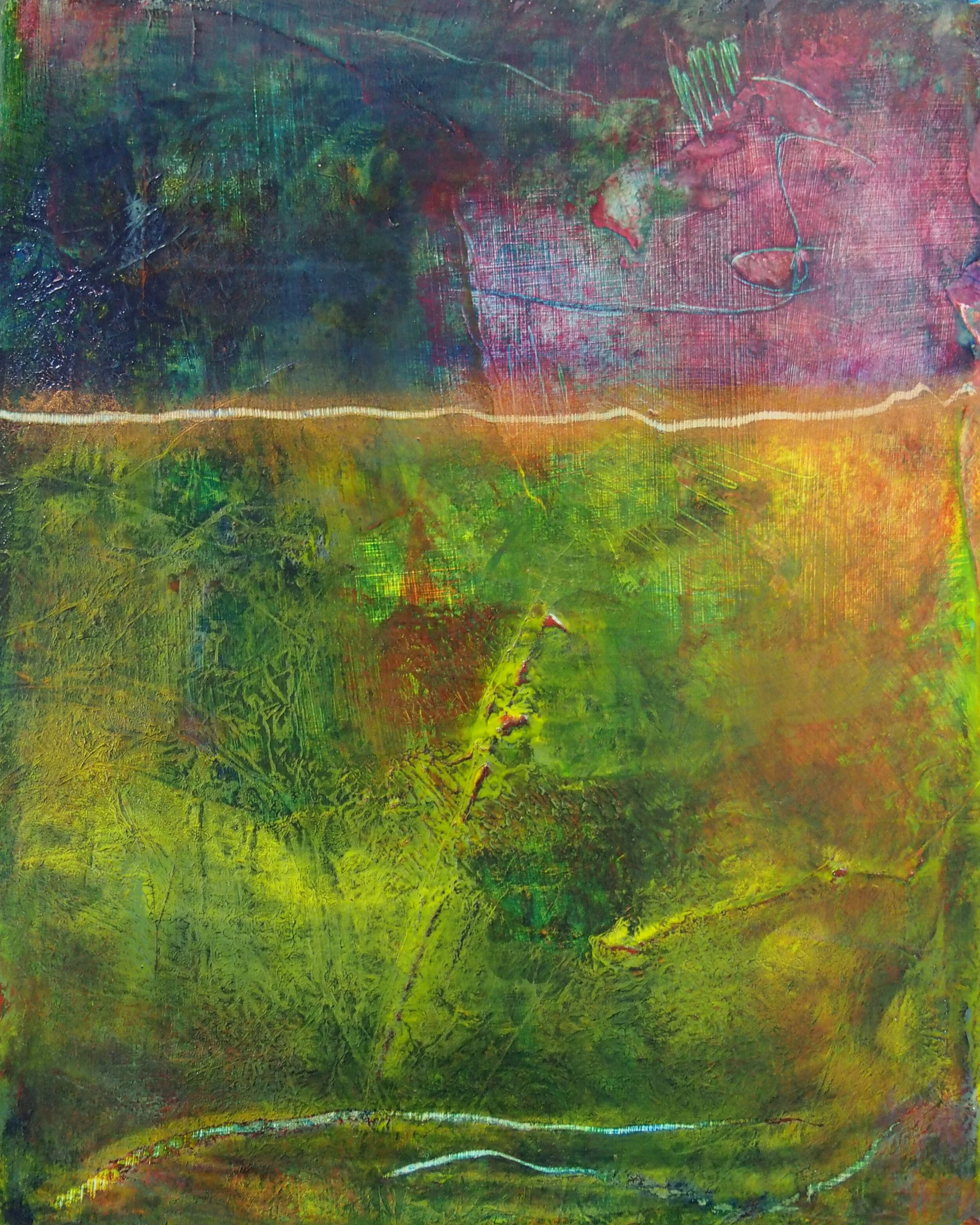 Untitled II:
Oil and Cold Wax