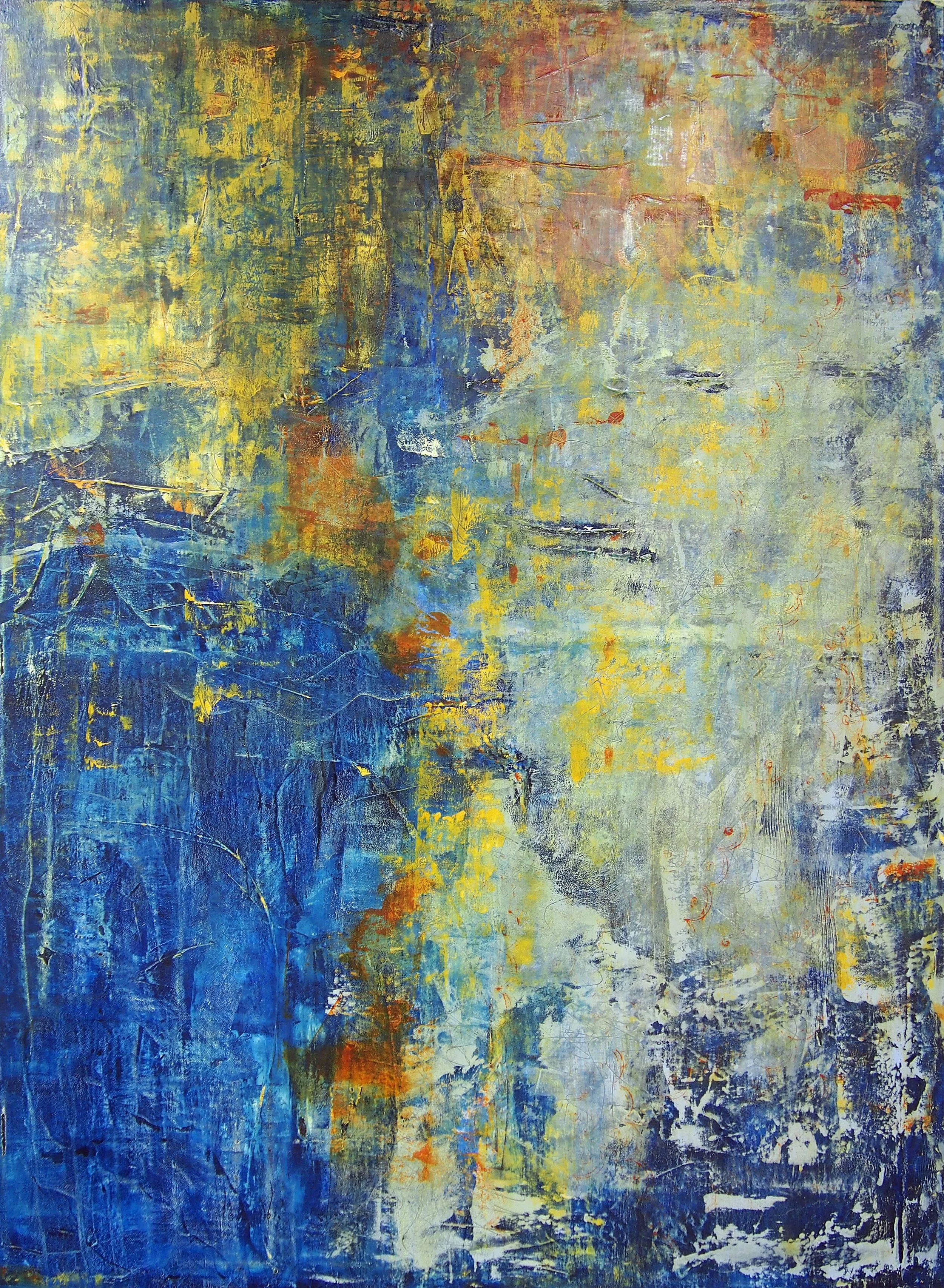 Continental Divide:
Acrylic on Canvas