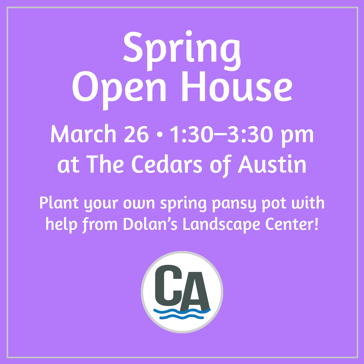 Spring Open House Event