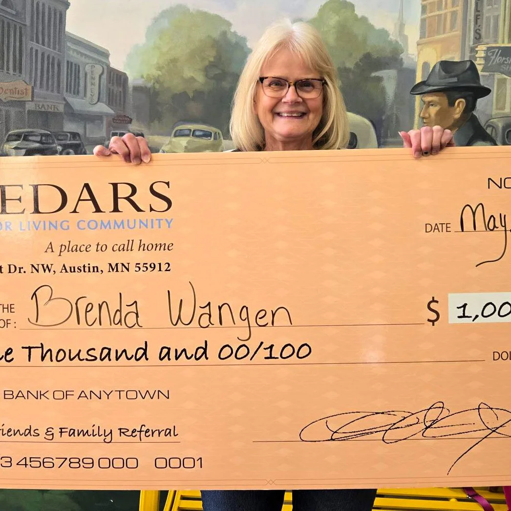 Friends, Family, and a $1,000 Thank You