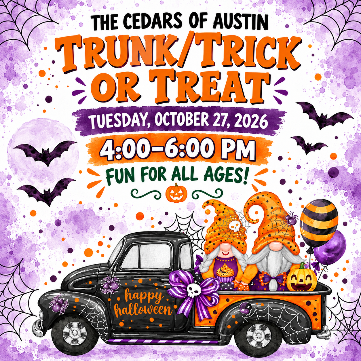 Trunk/Trick or Treat at The Cedars of Austin