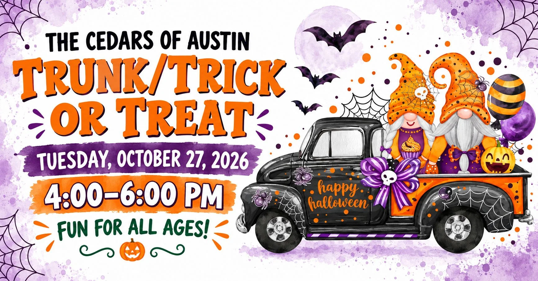 Trunk/Trick or Treat at The Cedars of Austin
