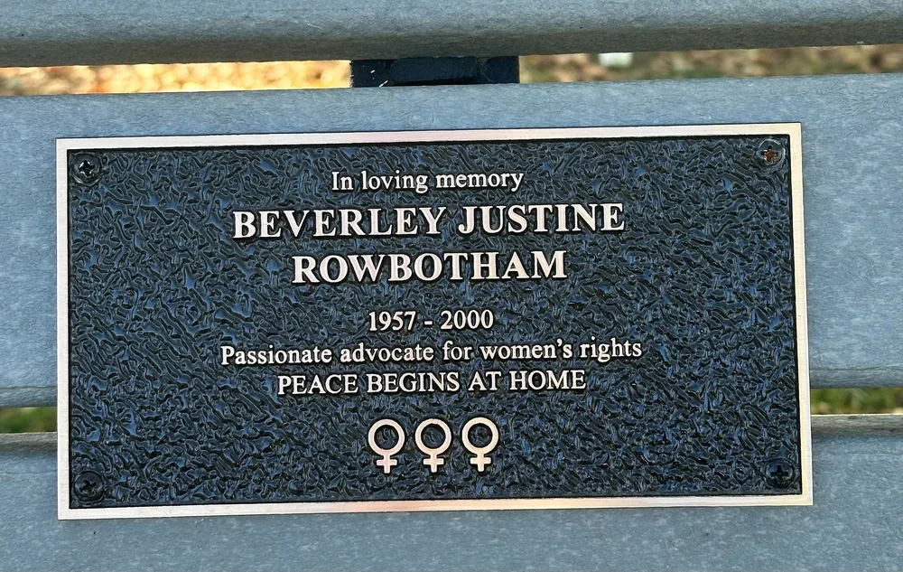 Engraved plaque