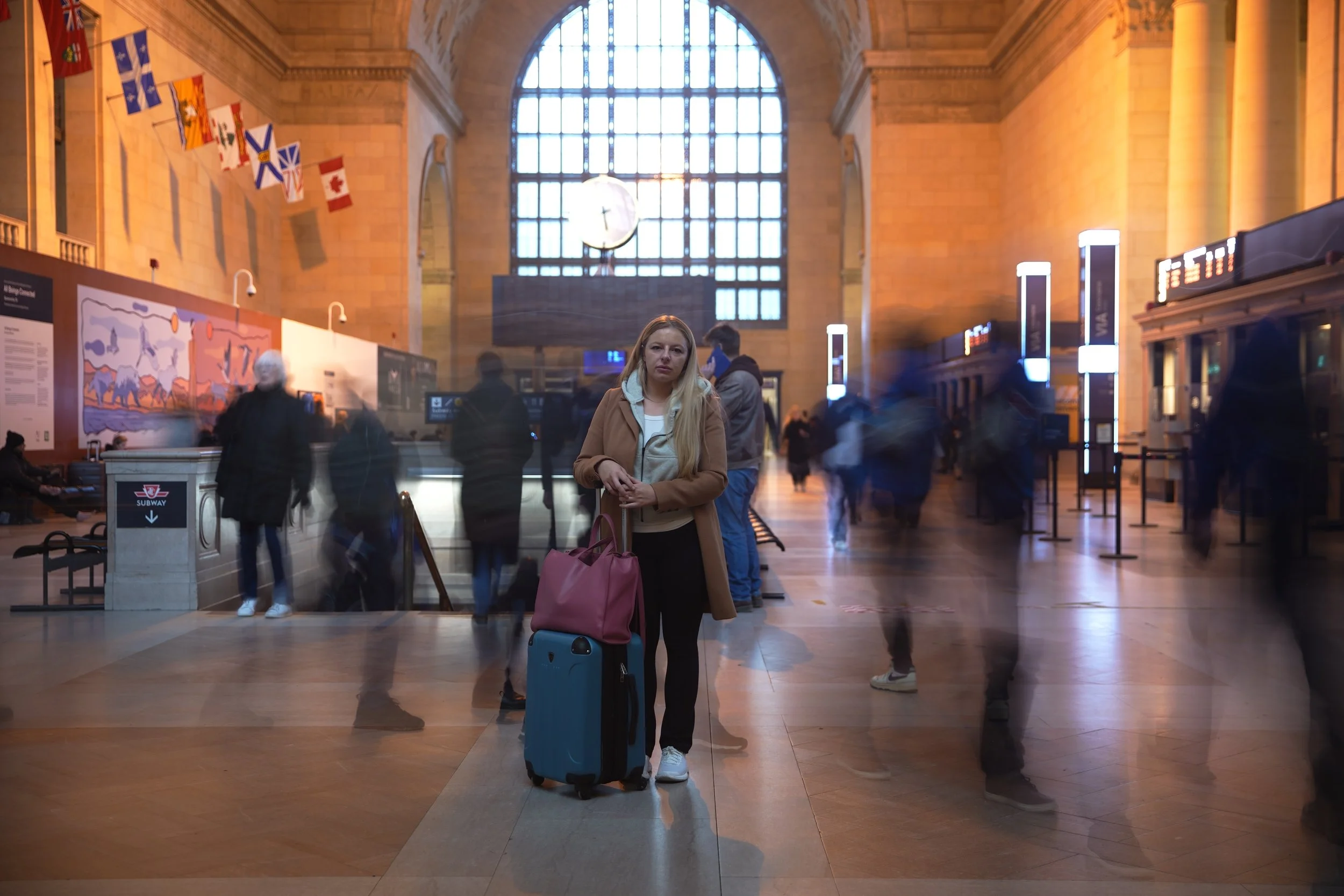 Jessica Baker at Union Station
