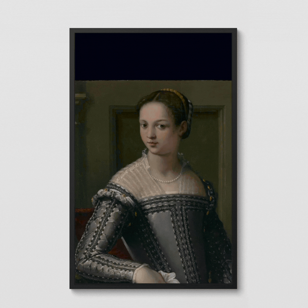 Metamorphosis original fine art Giclée by Otto Lundbladh presented as modern framed wall art