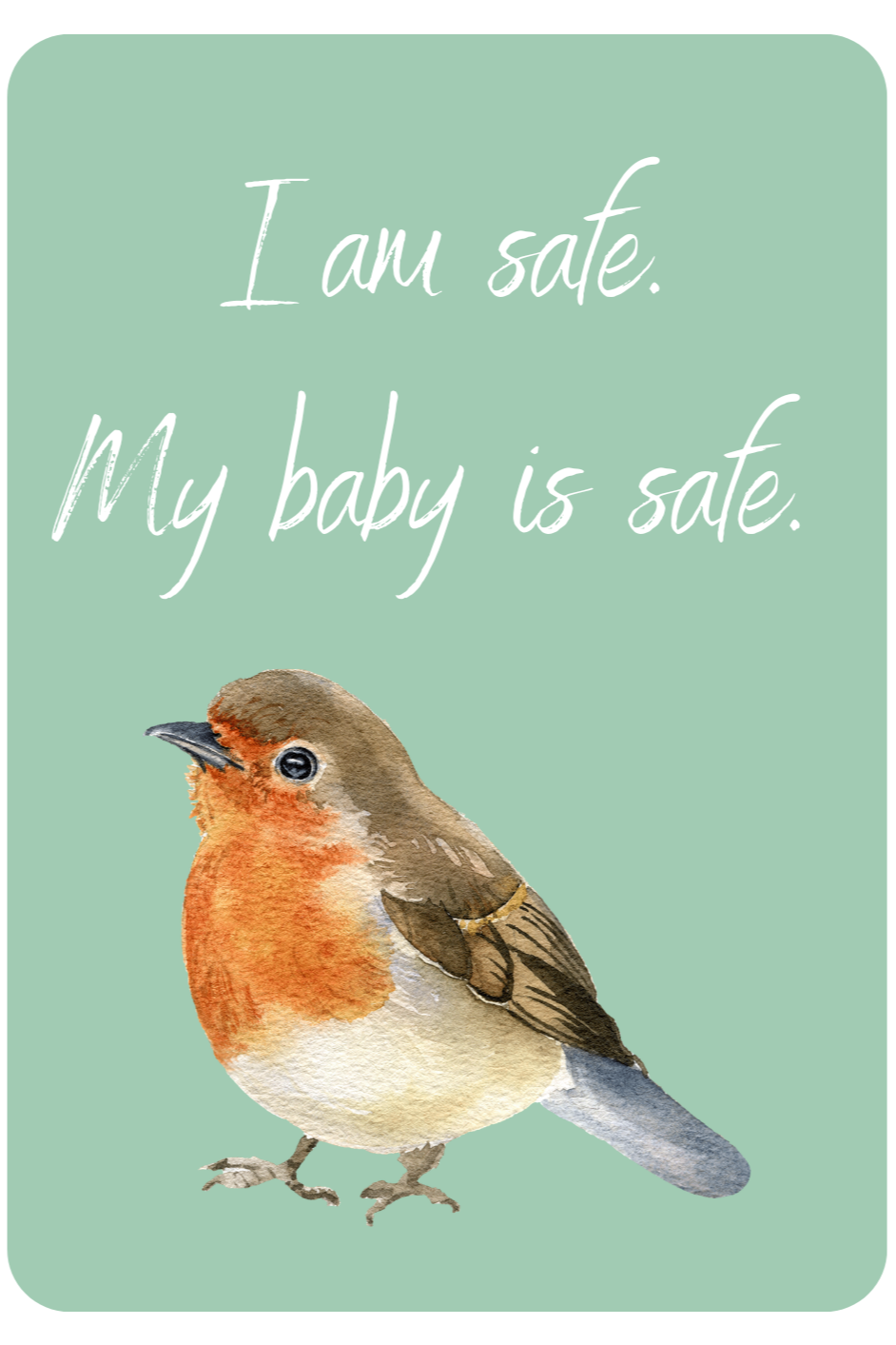 Birth Affirmation Cards: Birds