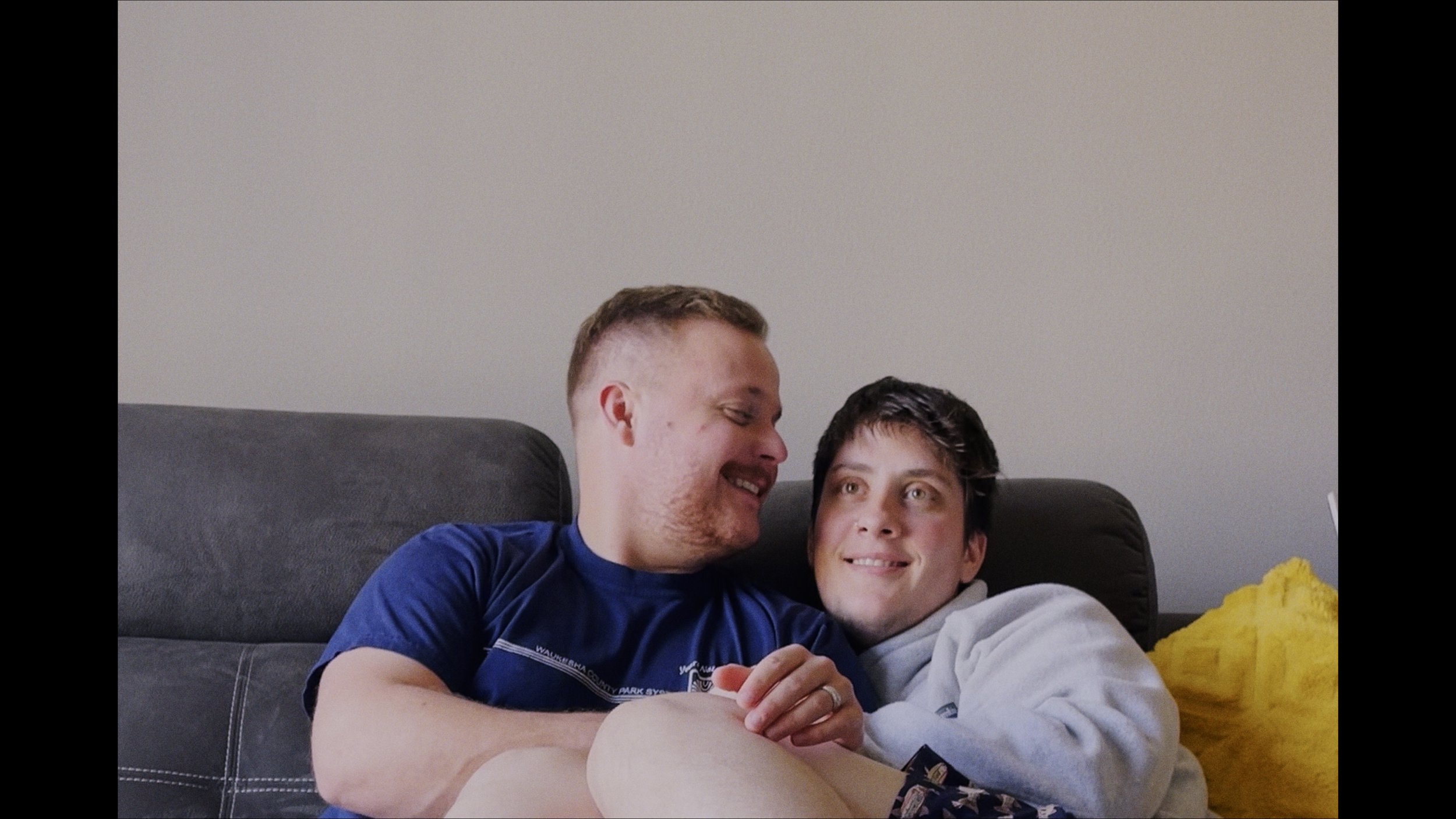 Stills from the documentary Seahorse Parents