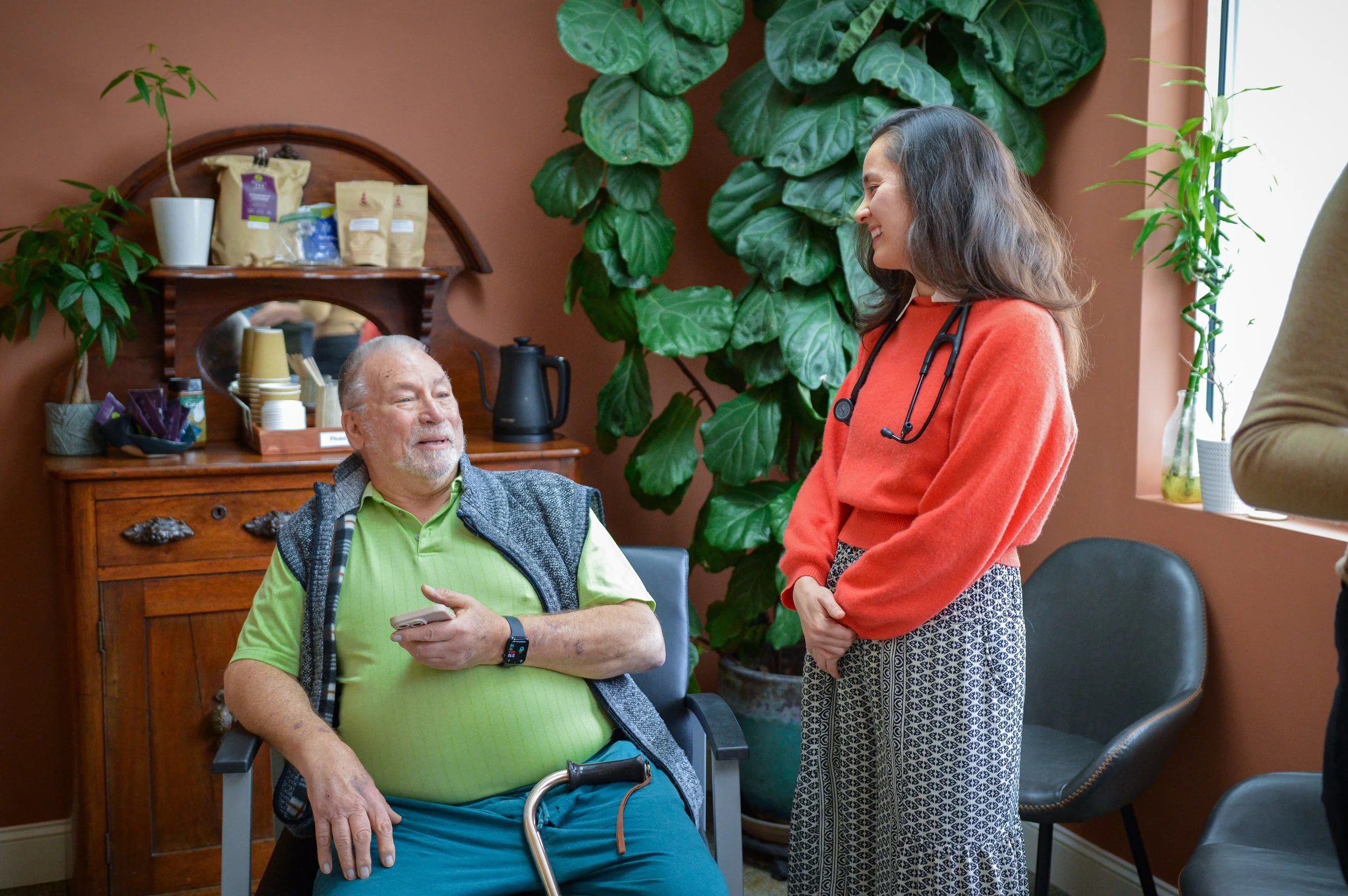 Who we send Asheville people to that can’t afford health insurance but want some sort of coverage for medical disasters.
