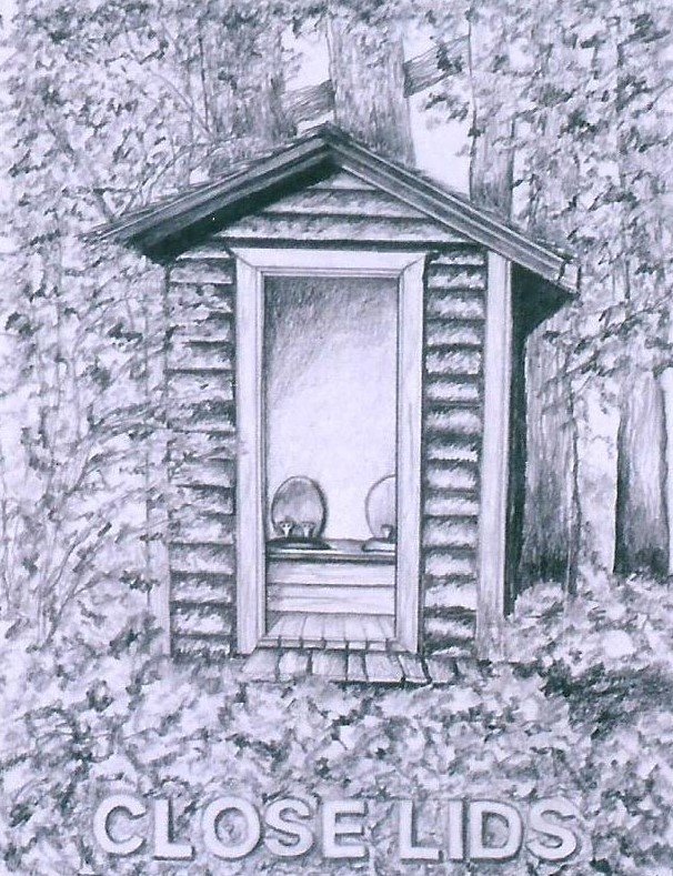 Pencilouthouse 11x14- $95
