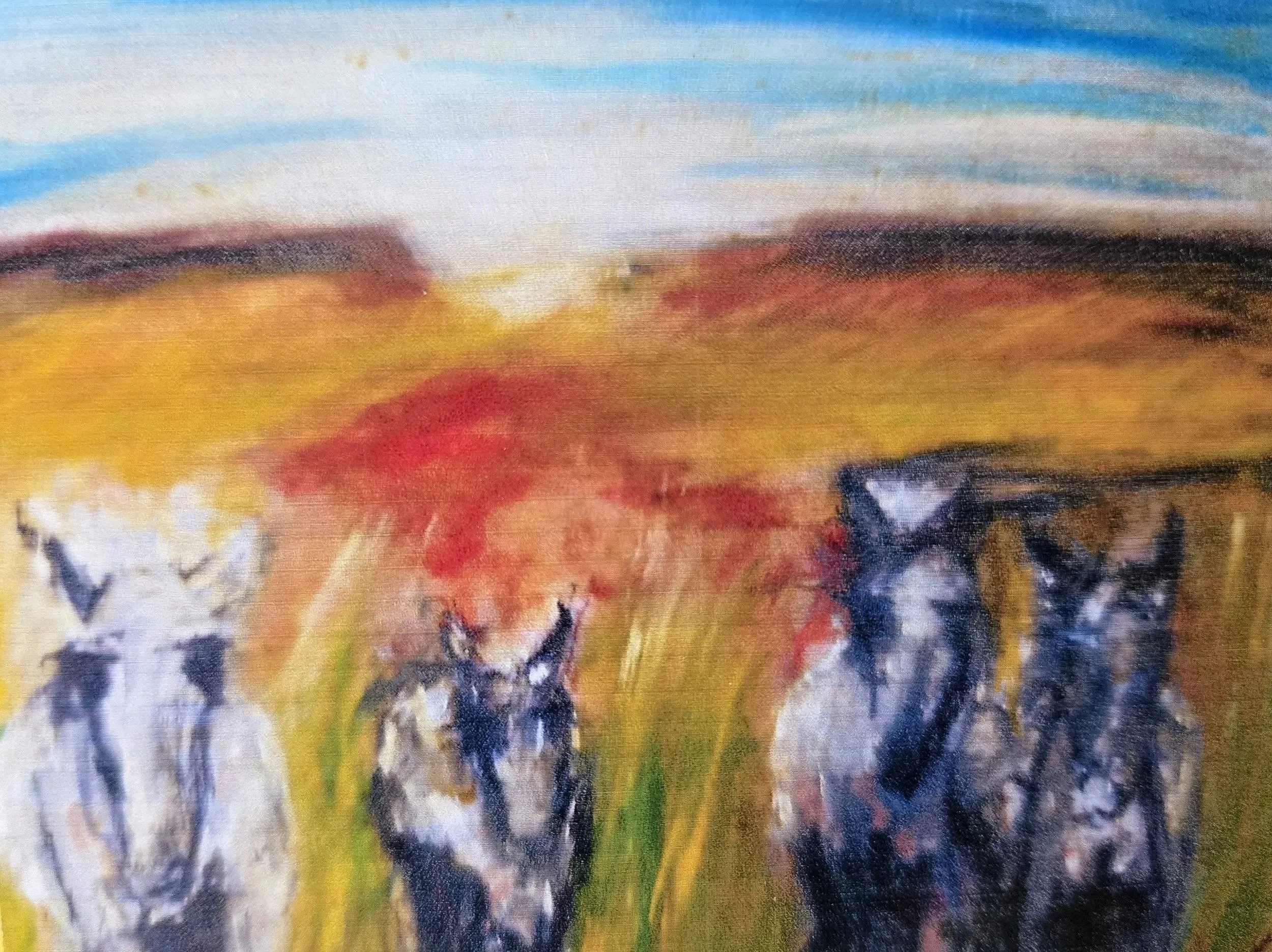 Wild Horses 20x23 - Sold $2250  
Not Available