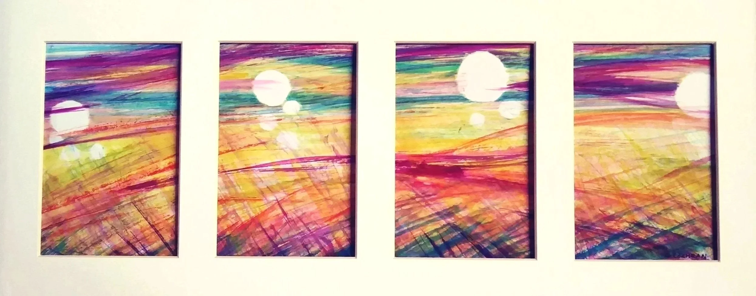 3 Moond +1   11"x22"  $1150