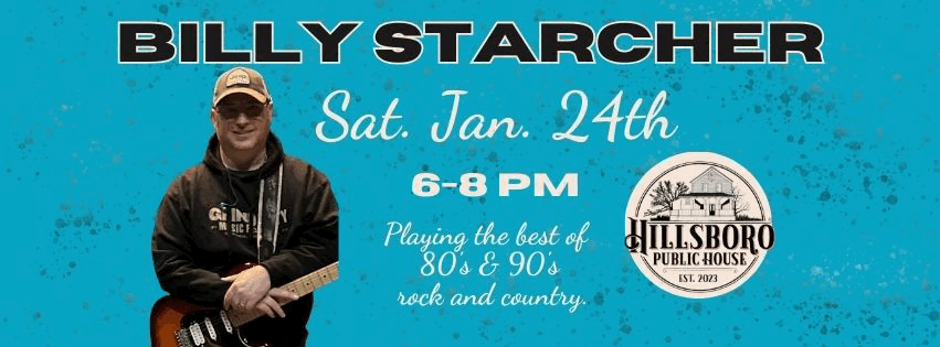 LIVE MUSIC: Billy Starcher