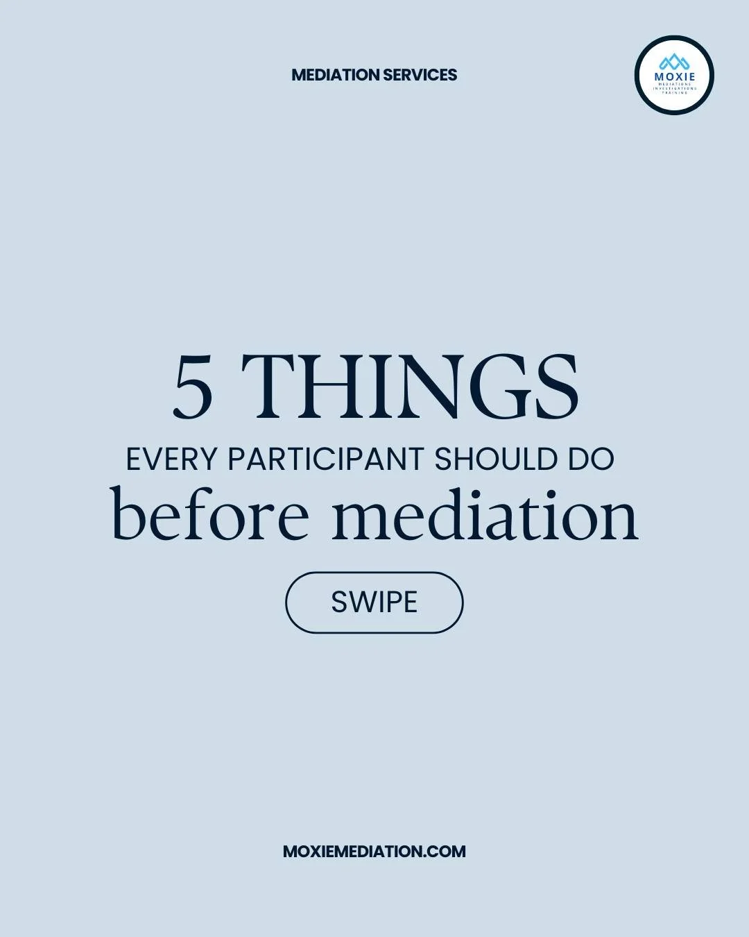 Conflicts at work don&rsquo;t resolve themselves, but with the right preparation, mediation can turn tense situations into productive conversations.

In fact, there are 5 things every participant should do before walking into a mediation session. The