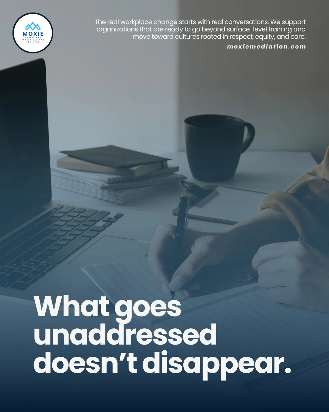 Conflict is part of organizational life.⁠
How it&rsquo;s handled determines whether it becomes disruptive or constructive.⁠
⁠
Moxie Mediation supports organizations through structured workplace mediation, helping teams address difficult moments with 
