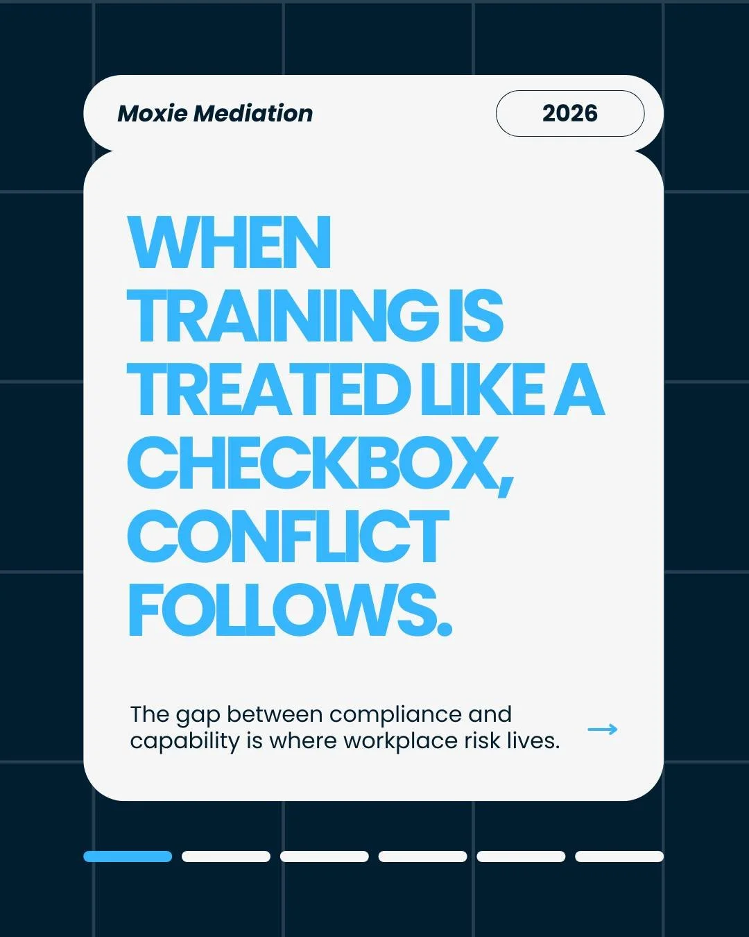Most organizations know what their policies say. 📋

Far fewer know how to help their people navigate the moments that actually matter, the tense meeting, the feedback conversation that goes sideways, the disagreement that quietly escalates.

That ga