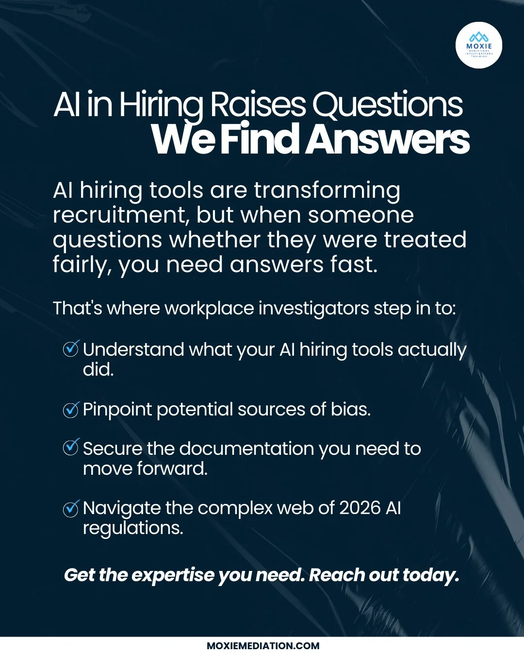 Your HR team just got a complaint about your AI hiring tool. Now what? ⚠️🤖⁠
AI has streamlined recruitment, but it's also opened the door to new discrimination claims and a maze of regulations that didn&rsquo;t exist a year ago 📋⚖️⁠
⁠
When someone 