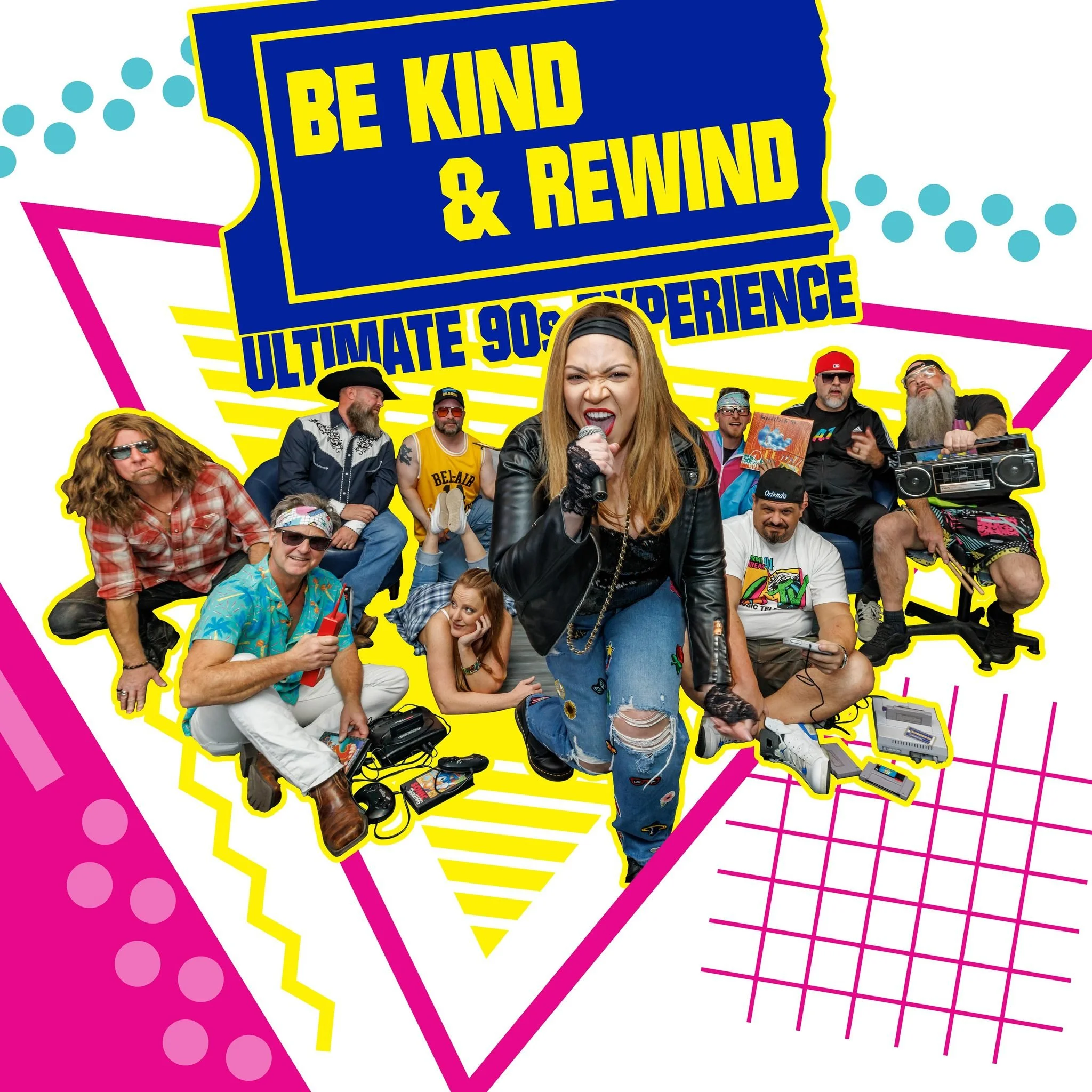 90's Throwback Concert ft. Be Kind Rewind