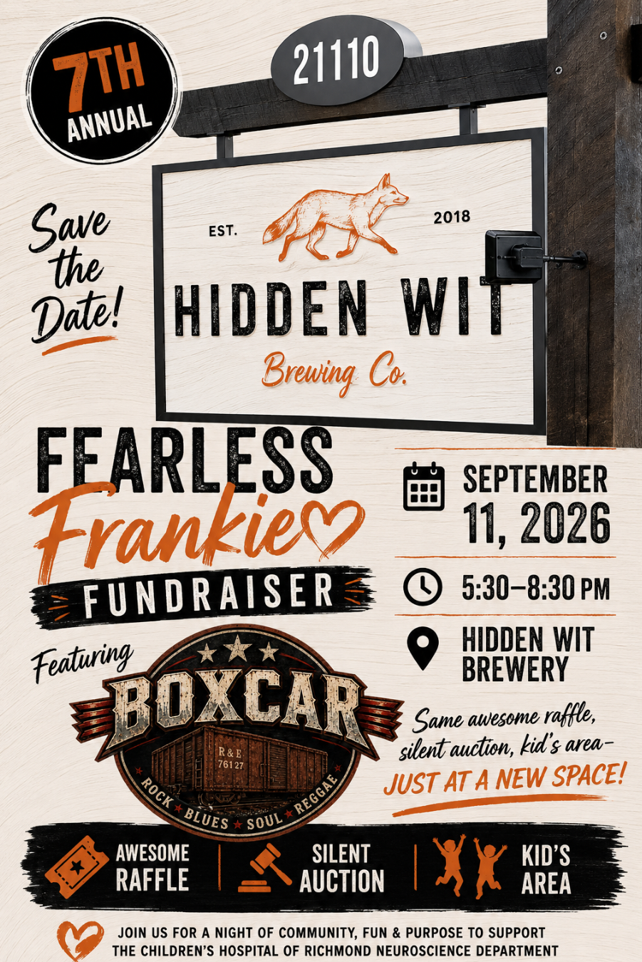 Fearless Frankie Fundraiser