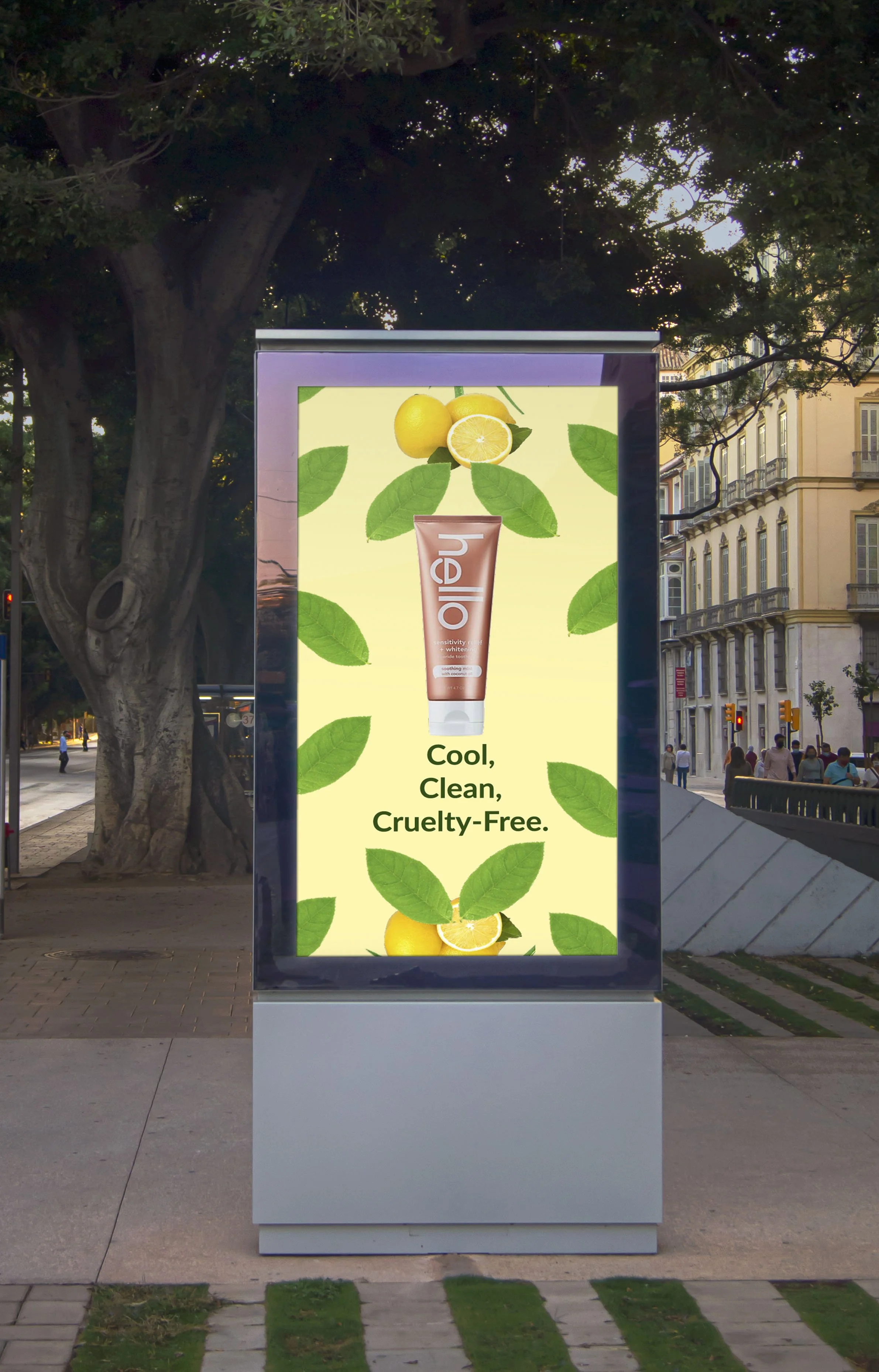 Hello Toothpaste Ad Campaign (concept) — Violet Garvis