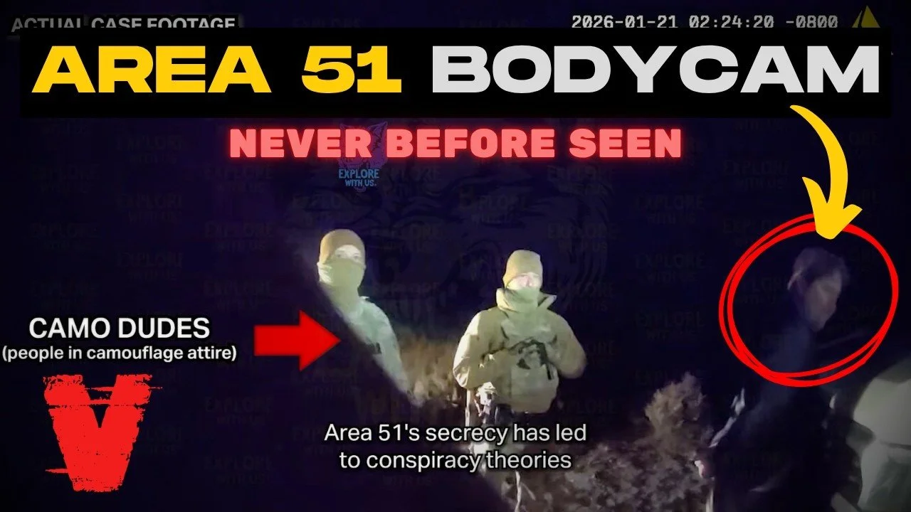 NEW Bodycam Footage Released of AREA 51 (Never Before Seen)