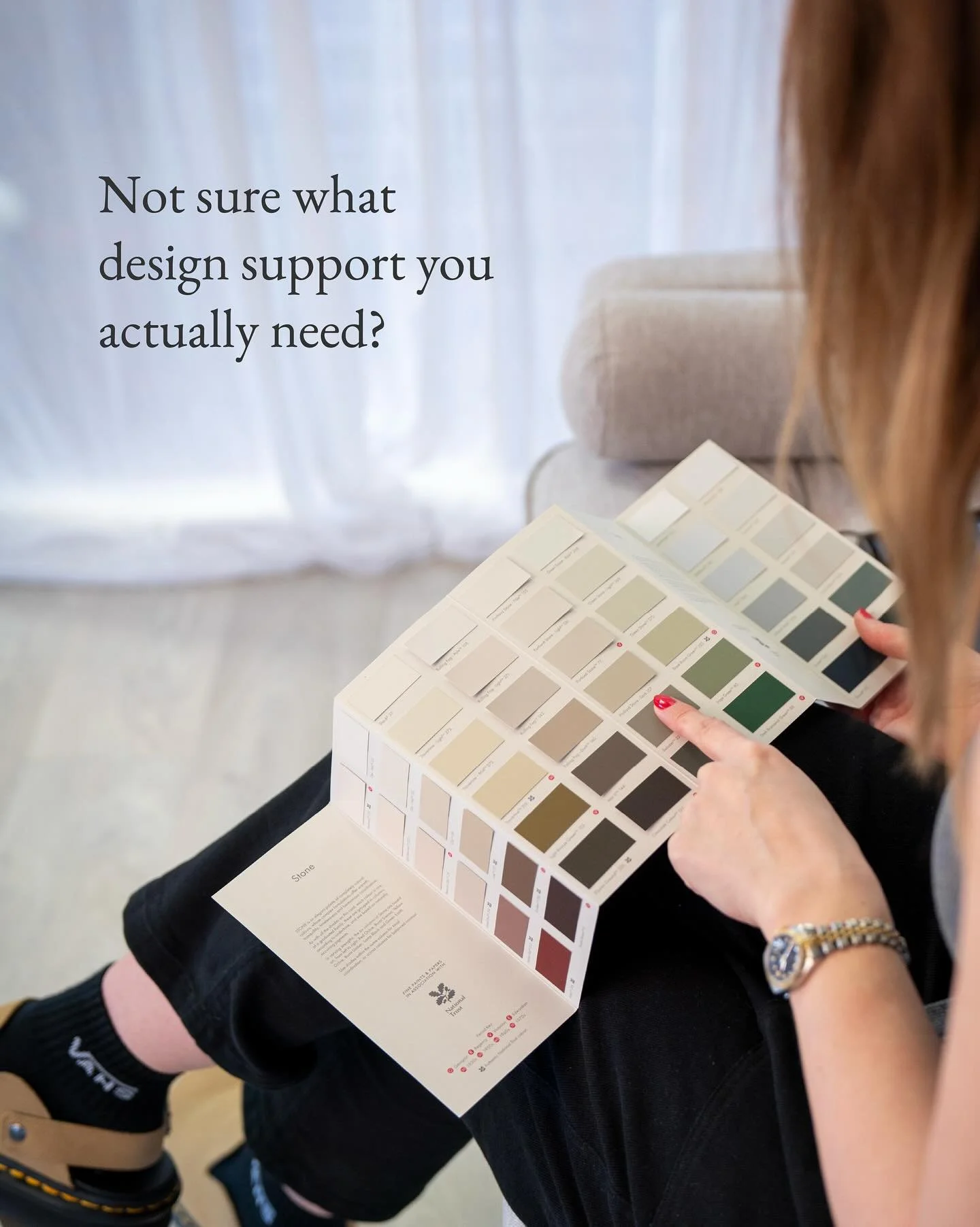 Not sure what design support you actually need? 🫠

A lot of businesses come to me with a logo and a few colours but no real idea how to actually apply them to their marketing in a way that feels professional and consistent. 

That&rsquo;s where my m
