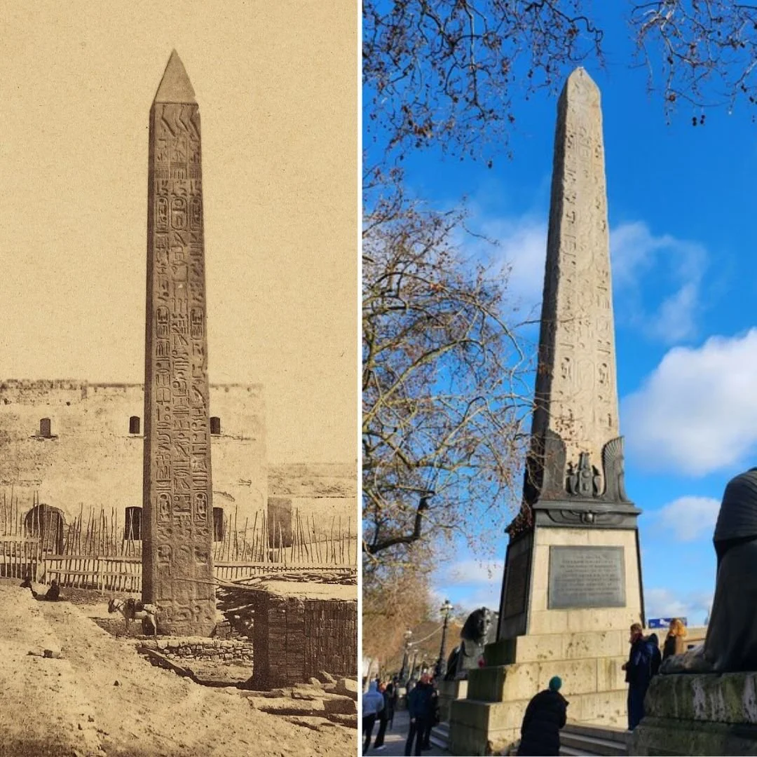 The 3,400 Year-Old Obelisk In London (Cleopatra's Needle)