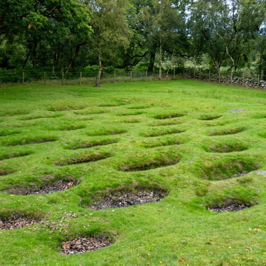 Roman ‘Man Traps’ at Rough Castle Fort