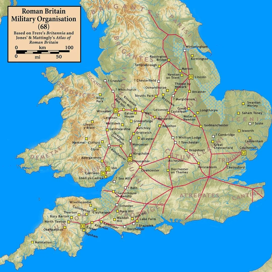 Roman Road System In Britan