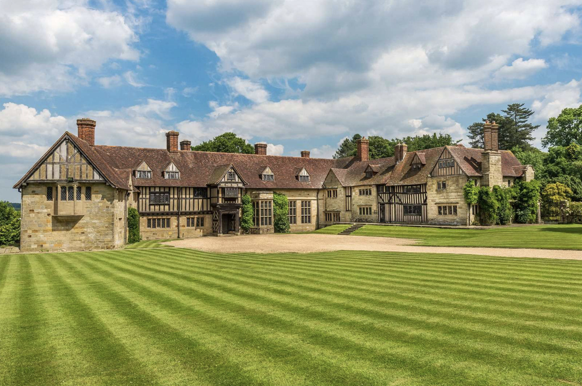 The Homestall Manor, a Grade II* listed estate in Ashurst Wood, West Sussex