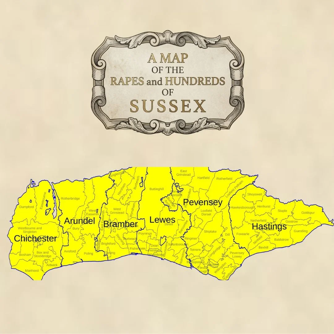 The 'Rapes of Sussex'