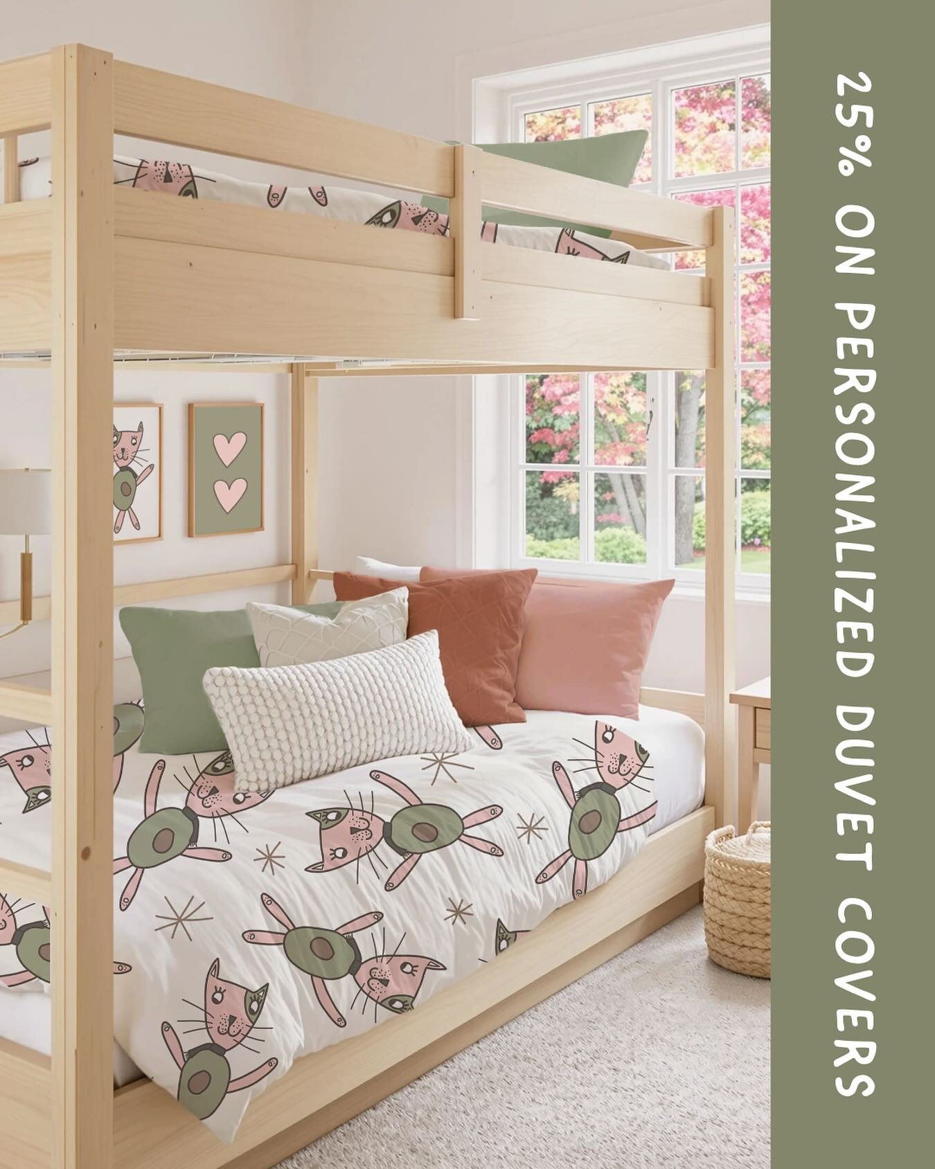 Turn your child&rsquo;s drawings into meaningful, one-of-a-kind home decor! From custom duvet covers to wallpaper, prints, and pillowcases &mdash; each design is created with care from their original artwork.

✨ A magical and emotional gift that cele