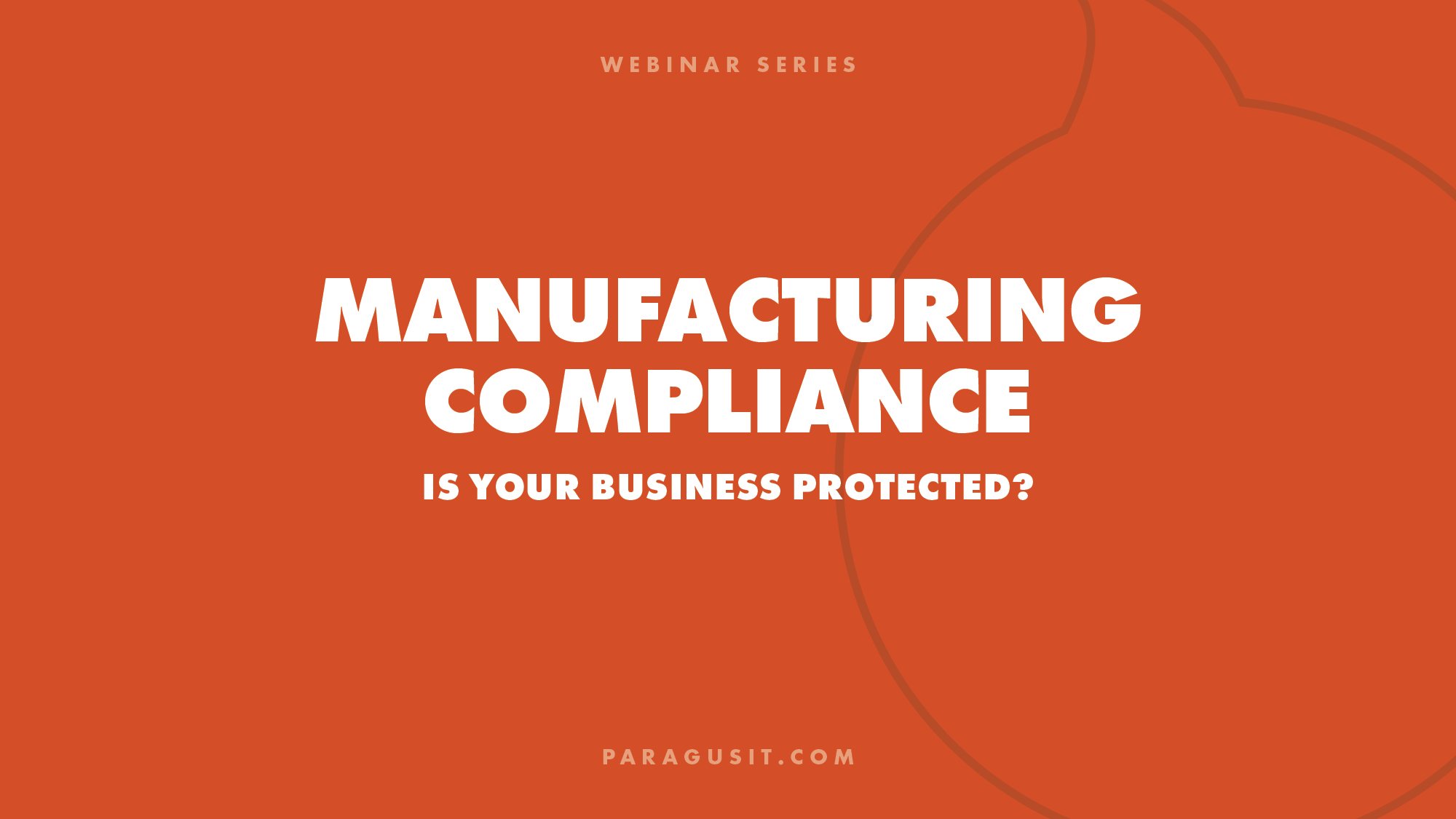 Manufacturing Compliance