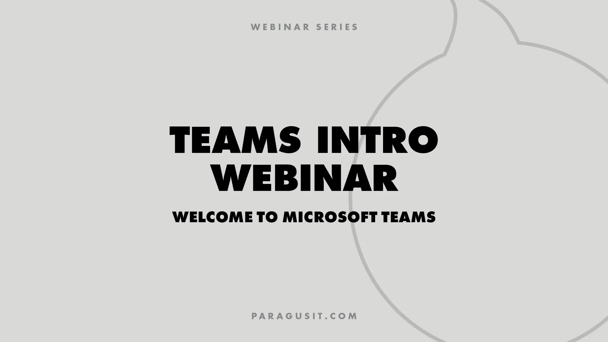 Microsoft Teams Intro