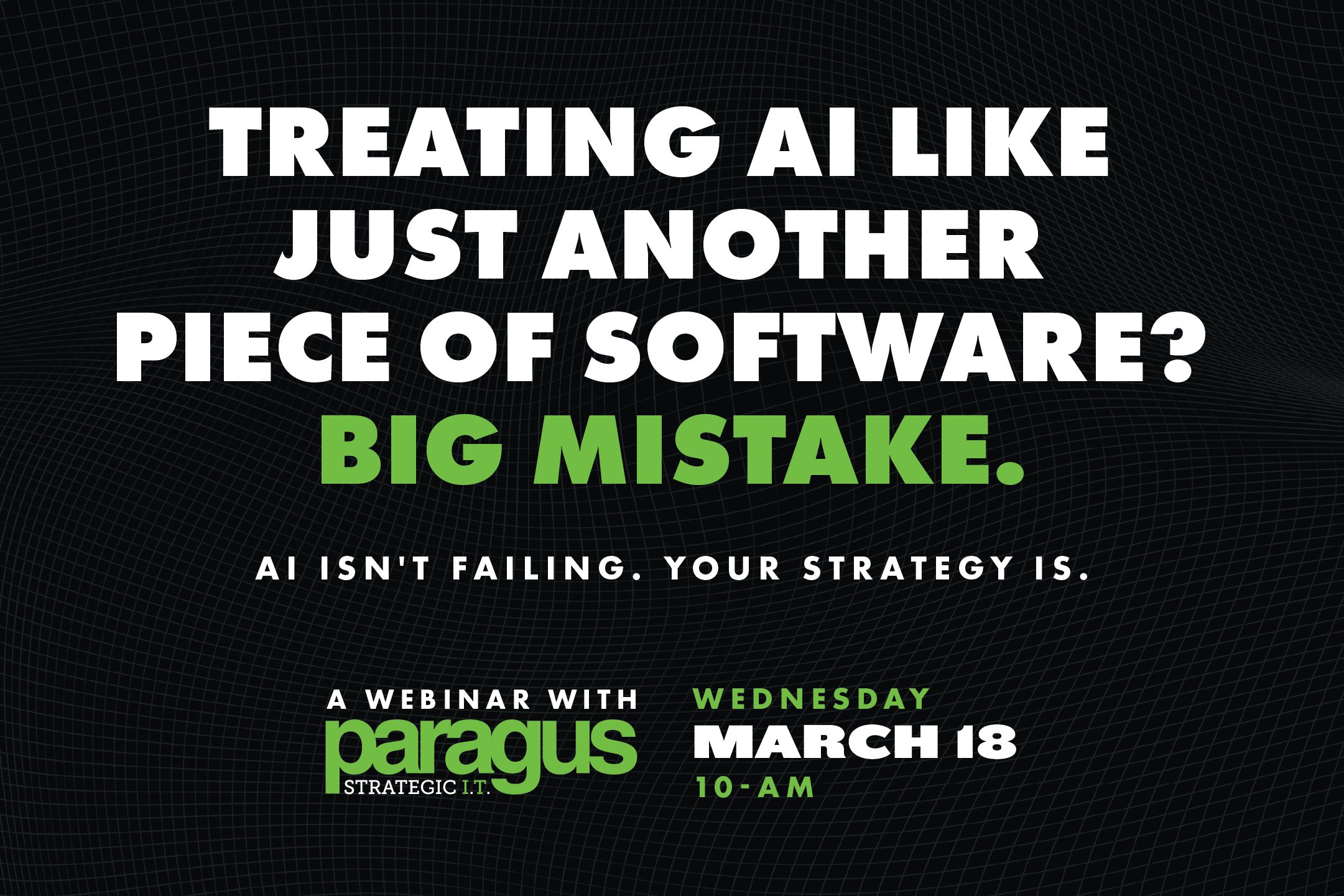 AI Isn't Failing. Your Strategy Is.