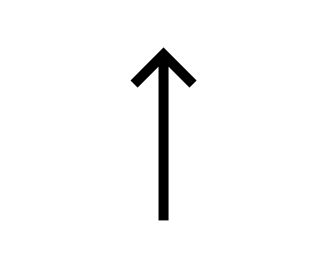 Arrow junction graphic, decision making process options